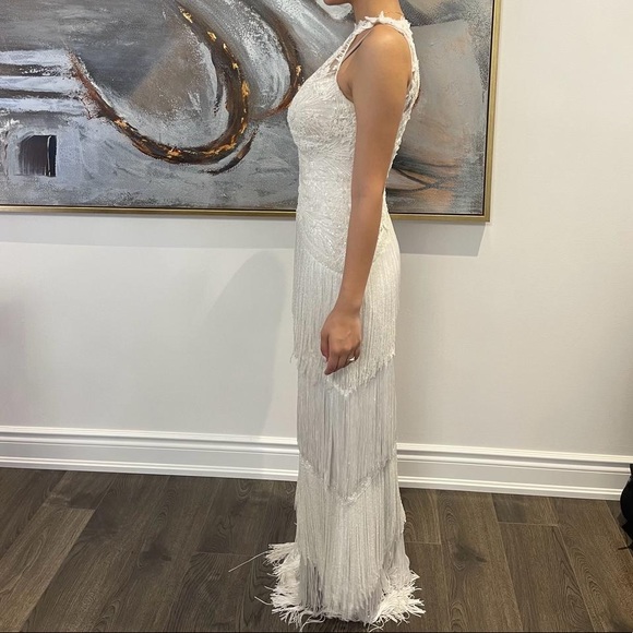 Beaded Custom made gown - Picture 3 of 6